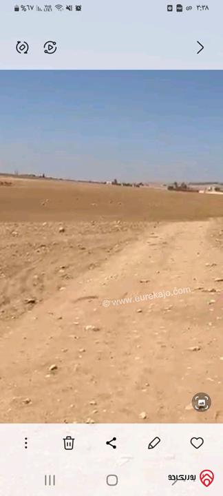 أرض مساحة 10 دونم للبيع من اراضي جنوب عمان - نتل حوض الربابه