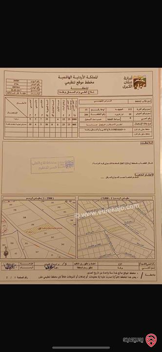 قطعة ارض تجاري مساحة 1 دونم و 584م للبيع في عمان - الجبيهة على شارع الجامعة الاردنية من الملاك مباشرة: 0797622276