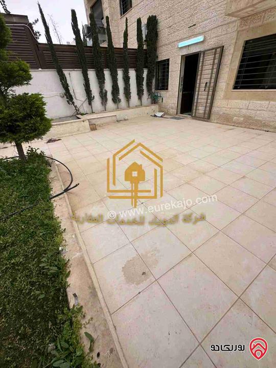 شقة فارغة أرضي طابق أرضي مساحة 150م داخلي و 150م خارجي للايجار في عمان - دابوق 