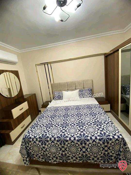 شقة مفروشة طابق ثالث مساحة 110م للايجار في عمان - ضاحية الرشيد