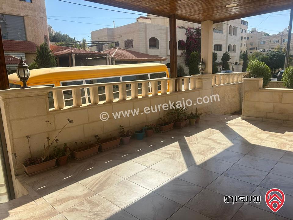 شقة ارضية مساحة 126م مع ترس 32م للبيع في عمان - طبربور