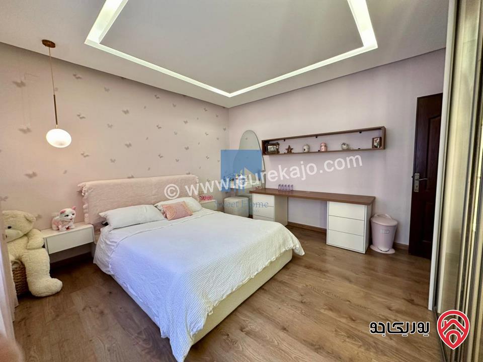 شقة طابقية طابق ثاني 185م تشطيب سوبر ديلوكس للبيع في عمان - خلدا