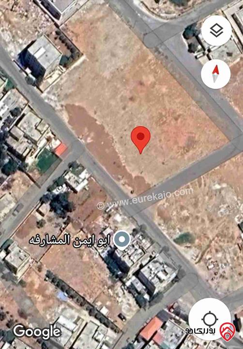 ارض استثمارية مساحة 576م للبيع في عمان - العبدلية بسعر حرق على شارعين