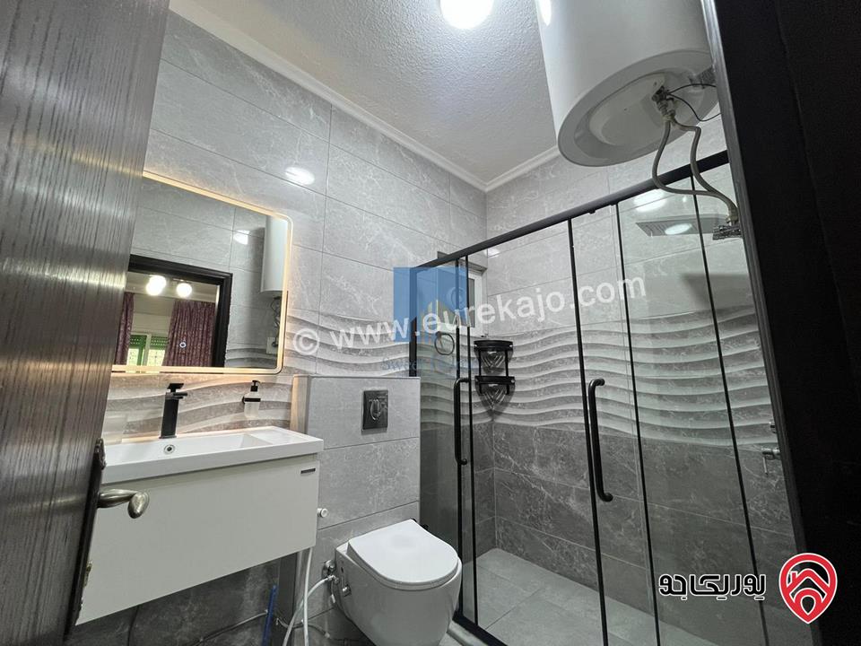 شقة فاخرة للبيع في عمان - الرابية طابق ارضي معلق 127م تشطيب سوبر ديلوكس بسعر مغري