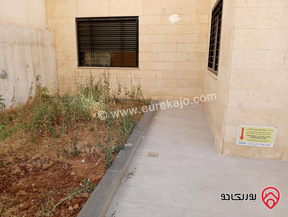 شقة شبه أرضي مساحة 250م داخلي و 100م خارجي للايجار في عمان - خلدا
