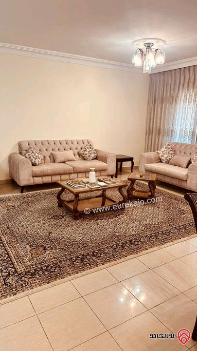 شقة مميزة مساحة 200م طابق أول للايجار مفروشة في عمان - دير غبار