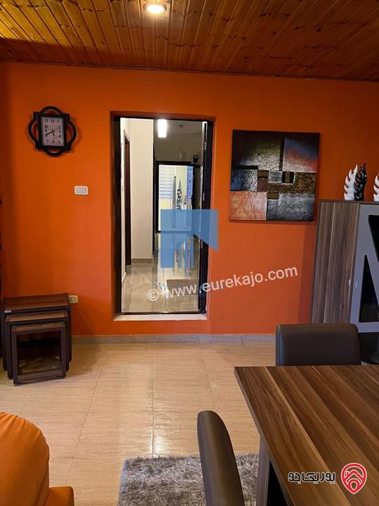 شقة مفروشة فاخرة للبيع في عمان - أم السماق قرب دوار النعيمات طابق ثالث 110م مع روف 110م تشطيب سوبر ديلوكس