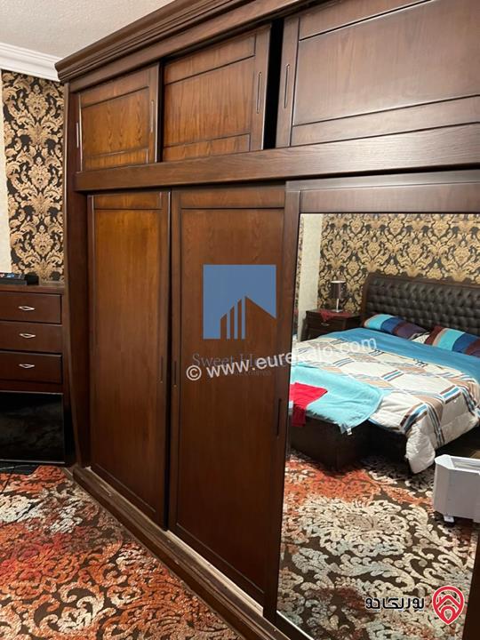 شقة أرضية مفروشة فاخرة للبيع في الرابية - قرب الديز إن 170م مع ترسات 120م بسعر مغري