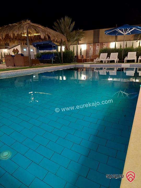 شاليه - مزرعة دار الضيافة Guest House للايجار اليومي في البحر الميت