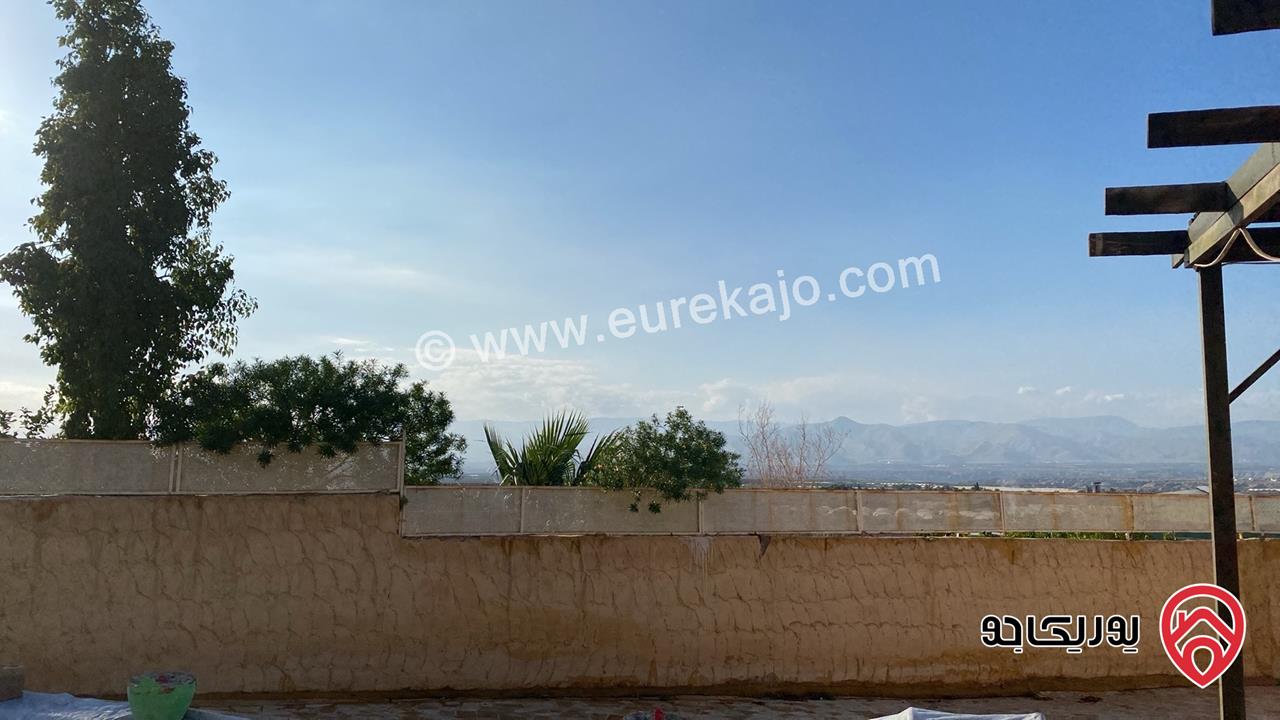 مزرعة و شاليه مساحة 480م وبناء 90م للبيع في البلقاء - دير علا ظهرة الرمل