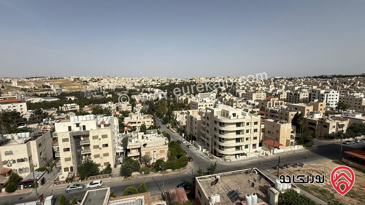 شقق سكنية مساحة 205م - 210م بمواصفات فاخرة للبيع في عمان - ضاحية الرشيد موقع مميز مرتفع و مطل 