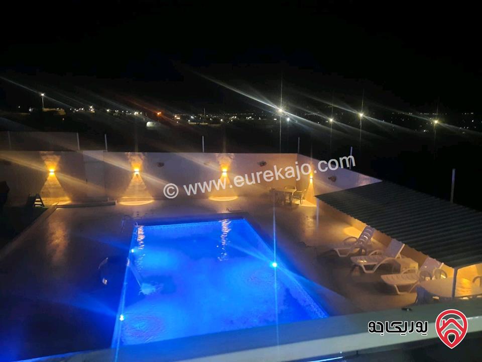 شاليه مساحة البناء 90م على أرض 567م للبيع في منطقة الاغوار الوسطى