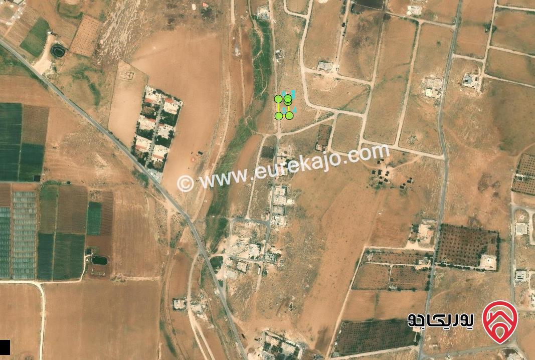 ارض مساحة 688م للبيع من اراضي جنوب عمان اللبن - حوض القليب