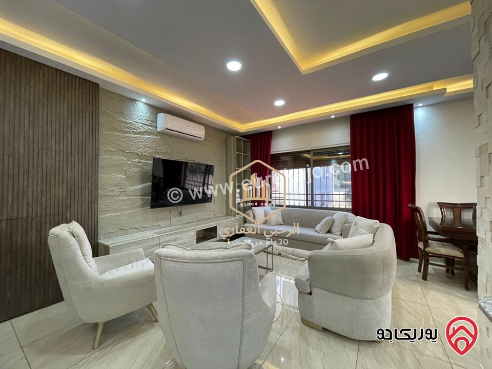 شقة مفروشة مساحة 140م طابق أول للايجار في عمان - عبدون 