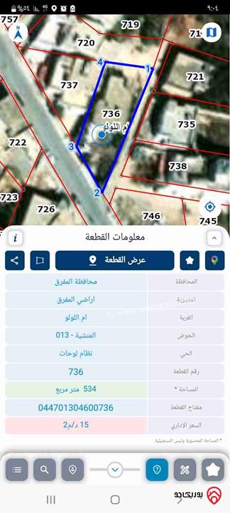 منزل مساحة 200م على أرض 525م للبيع في المفرق