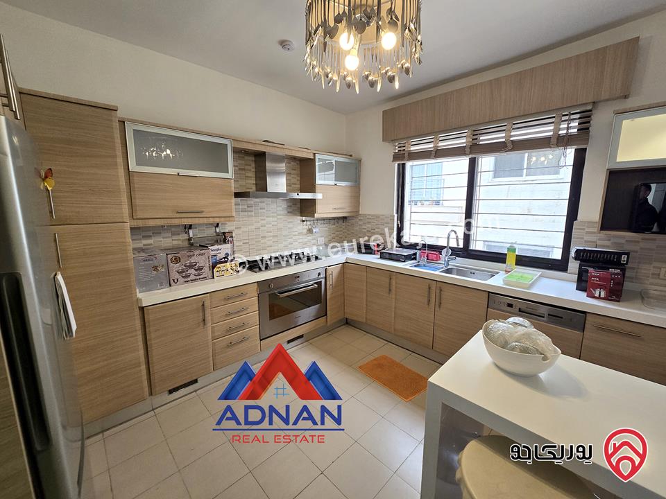 شقة مفروشة مساحة 200 متر طابق ثاني للايجار في عمان - ضاحية الأمير راشد 