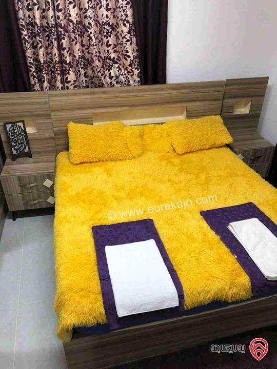 شقه مفروشة طابق ثاني مساحة 120م للايجار في محافظة جرش