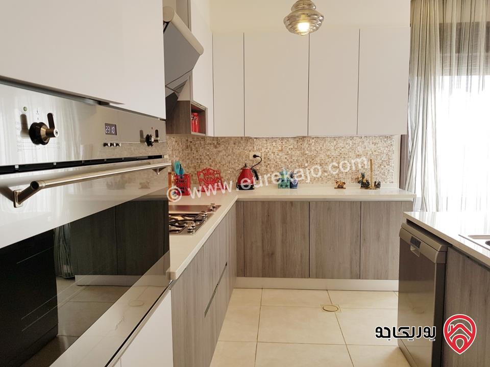 شقة مفروشة طابق ثالث مساحة 185م للايجار في عمان - ضاحية النخيل 