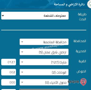 قطعة أرض تنظيم صناعات خفيفة مساحة 2 دونم و 745م للبيع في عمان - ماركا