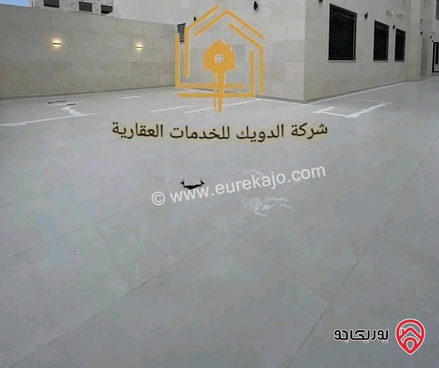 شقة أرضية مساحة 165م داخلي و 180م خارجي للايجار في عمان - حي الصحابة