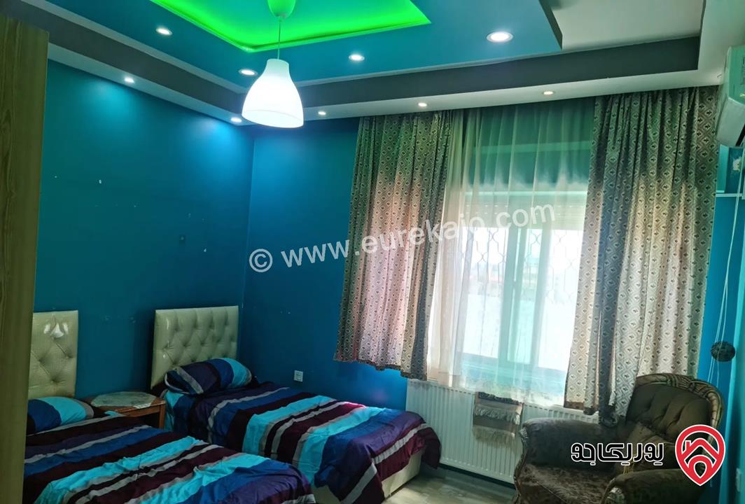 شقة مفروشة طابق ثاني مساحة 162م للايجار في عمان - تلاع العلي 