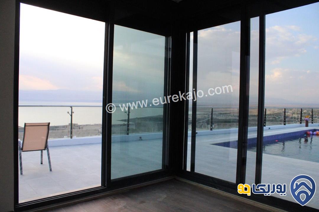 شاليه - مزرعة مساحة الأرض 500م ومساحة البناء 132م للبيع في البحر الميت 