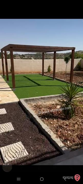 مزرعة مساحة الأرض 1066م والبناء 150م للبيع في عجلون أجمل مناطق عنجرة – حوض أم جلود