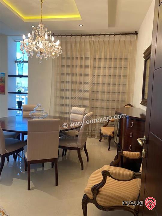 شقة طابقية فاخرة مساحة 237م للبيع في عمان - دير غبار – سمارت هوم بالكامل