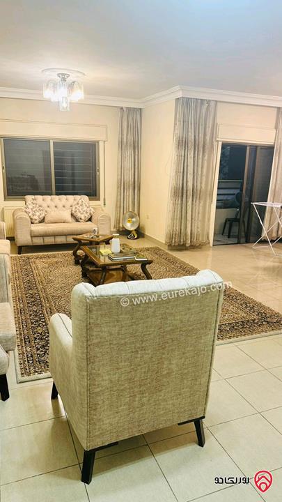 شقة مميزة مساحة 200م طابق أول للايجار مفروشة في عمان - دير غبار