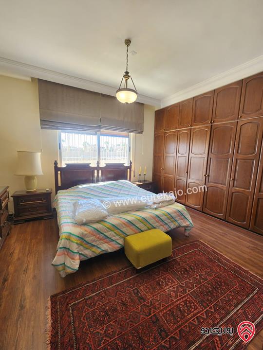 شقة طابق أول مساحة 150م مفروشة للايجار في عمان - عبدون 