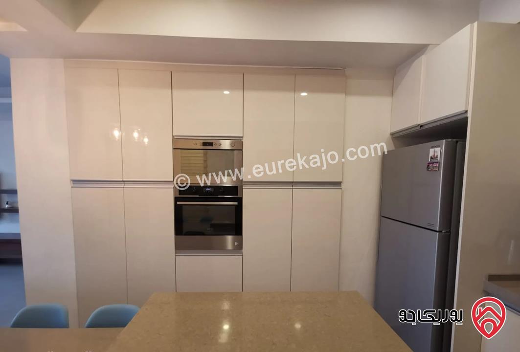 شقة فاخرة مساحة 115م مفروشة للايجار في عمان - عبدون