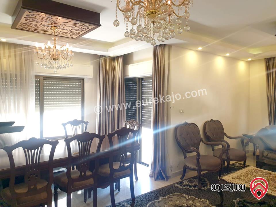 شقة طابق ثاني مساحة 200م للإيجار مفروشة في عمان - أم أذينة