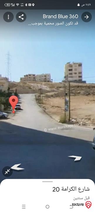 أرض مميزة مساحة 583م للبيع في الزرقاء الجديدة / البتراوي الجنوبي