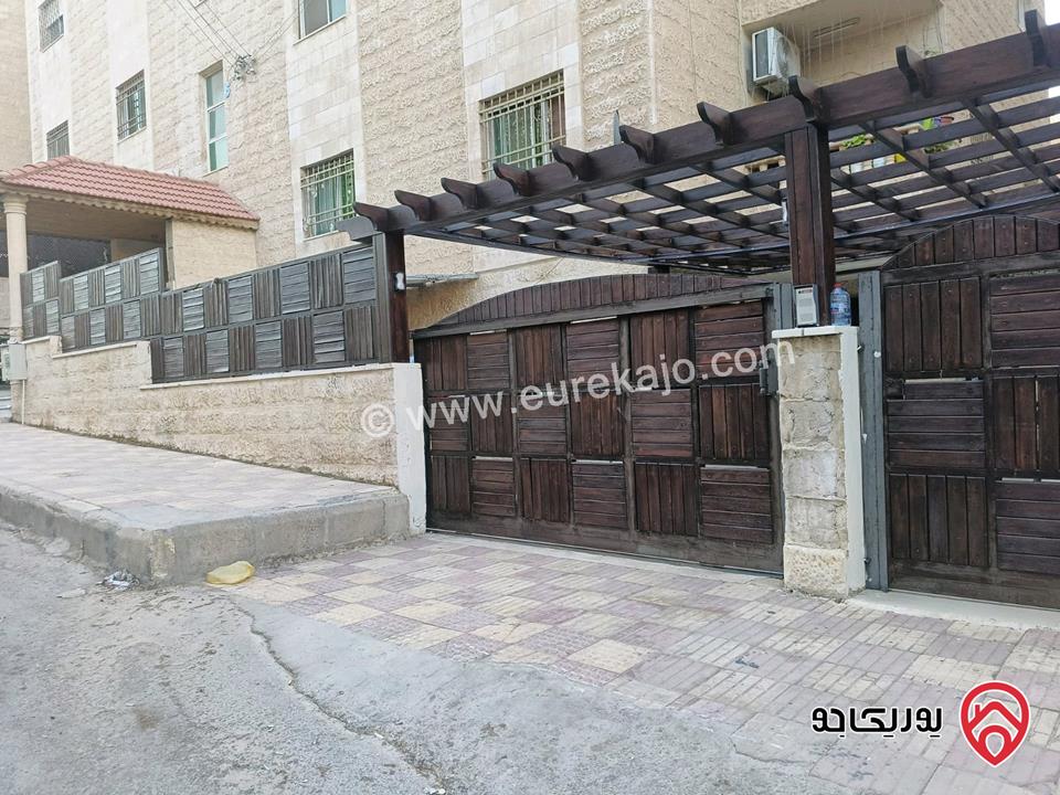 شقة ارضية مساحة 138م داخلي و 180م خارجي للبيع في عمان - ضاحية الاقصى