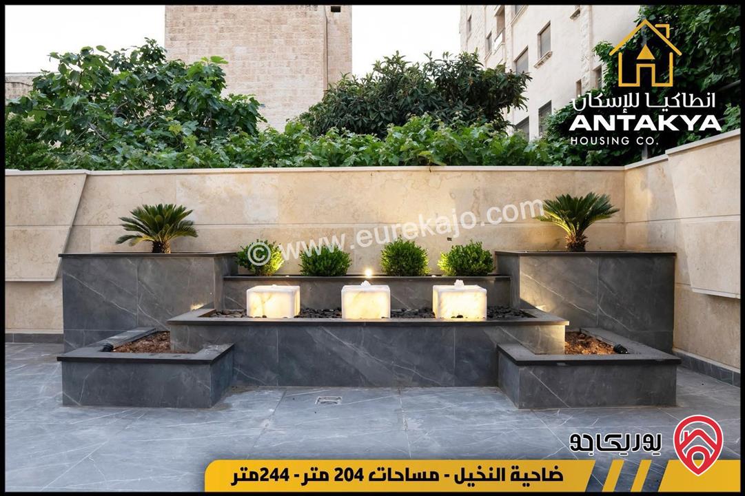 شقق مساحات 204 م - 244 م - 255 م للبيع في عمان ضاحية النخيل
