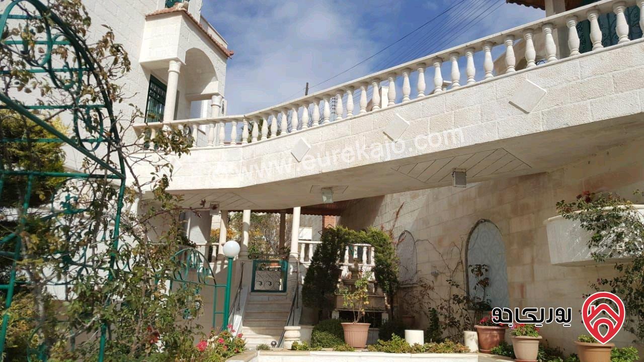 عقار (فيلا مع تسوية و مبني شقتين) مساحة البناء 956م على أرض 944م للبيع في عمان - تلاع العلي 