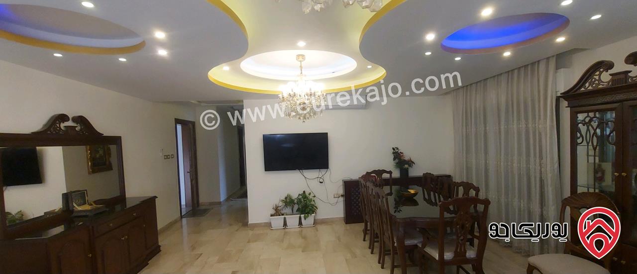 شقة فاخرة مفروشة مساحة 203م للايجار في عمان - عبدون مقابل السفارة