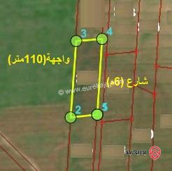 قطعة أرض مساحة 4103م بقوشان مستقل للبيع في اربد - من اراضي الصريح حوض الطوال الجنوبي الشرقي 