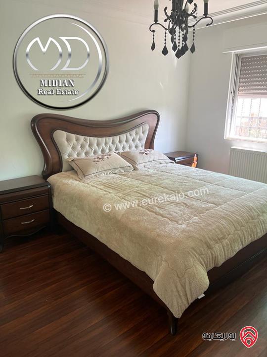 شقة مفروشة للايجار في عمان - خلدا مقابل المعارف مساحة 175م طابق اول تشطيبات و فرش سوبر ديلوكس بسعر مميز .