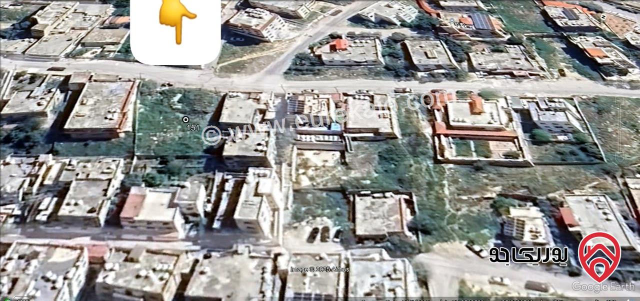 ارض سكنية مساحة 622م للبيع في جرش