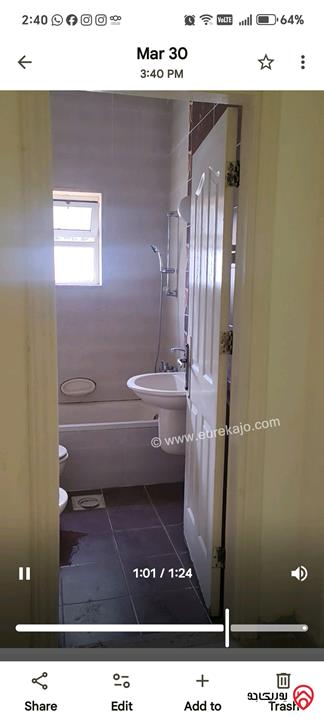 شقة مساحة 125 م طابق أول للبيع في عمان - ابو نصير الوسية