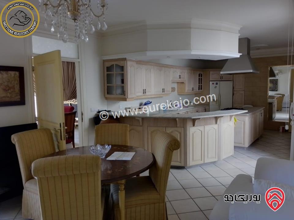 شقة طابقية فاخرة للبيع في خلدا - العوجانية  - قرب مدارس المعارف طابق ثالث 340م تشطيب سوبر ديلوكس