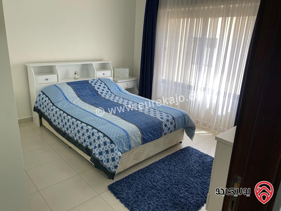 شقة مميزة طابق أول مساحة 110م مفروشة للايجار في عمان - عبدون