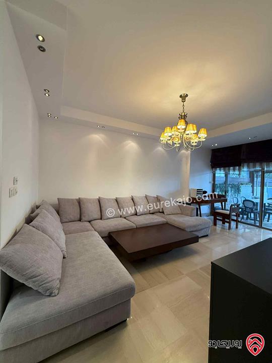 شقة أرضية ضمن كومباوند مساحة 180م مفروشة للبيع في عمان - عبدون - شارع القاهرة