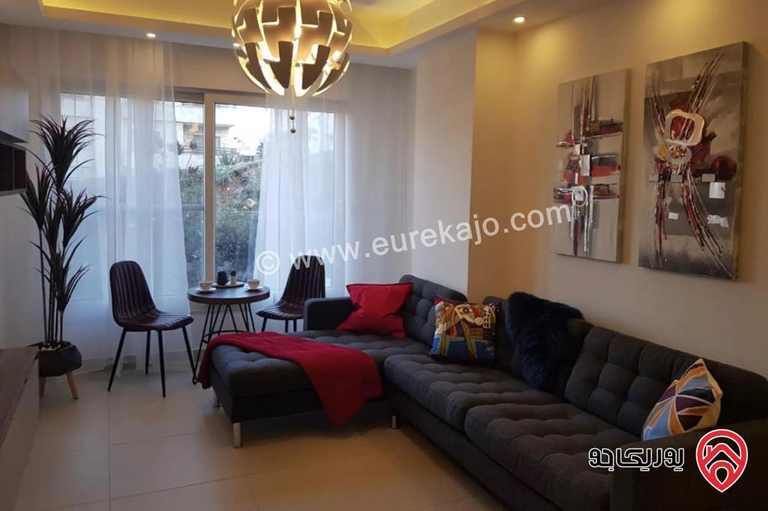 شقة مفروشة طابق ثاني مساحة 95م للايجار في عمان - عبدون