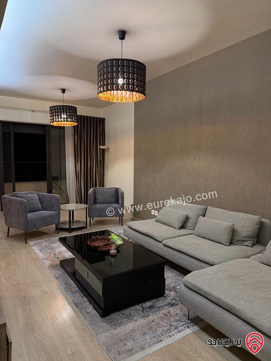 شقة مفروشة سوبر ديلوكس مساحة 110م للايجار مفروشة في عمان - عبدون بالقرب من السفارة الامريكية