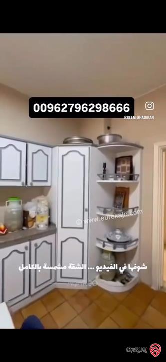 شقة شبه أرضي مساحة 207م داخلي و 220م خارجي للبيع في عمان - ضاحية الرشيد