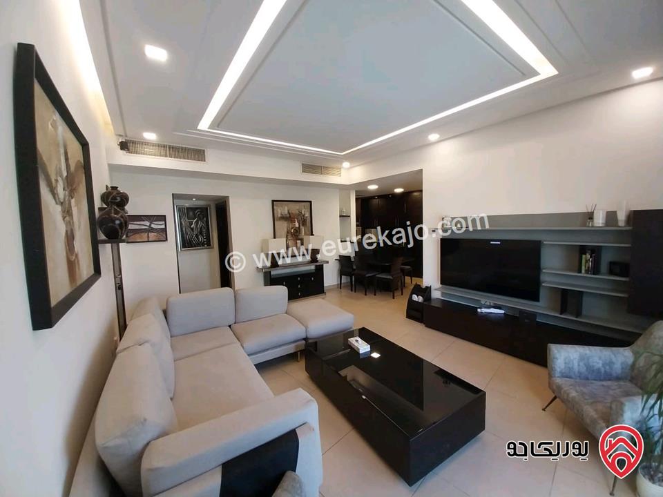 شقة مفروشة مساحة 120م مع مسبح للإيجار في عمان - عبدون 