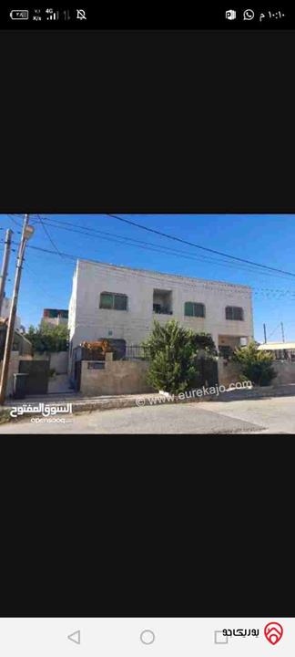 بيت مساحة الأرض 525م ومساحة البناء 444م طابقين للبيع في ابو علندا - إسكان الكهرباء