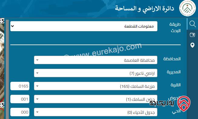 ارض صناعية مدفوعة عوائد التنظيم مساحة 3850م للبيع في عمان - ناعور